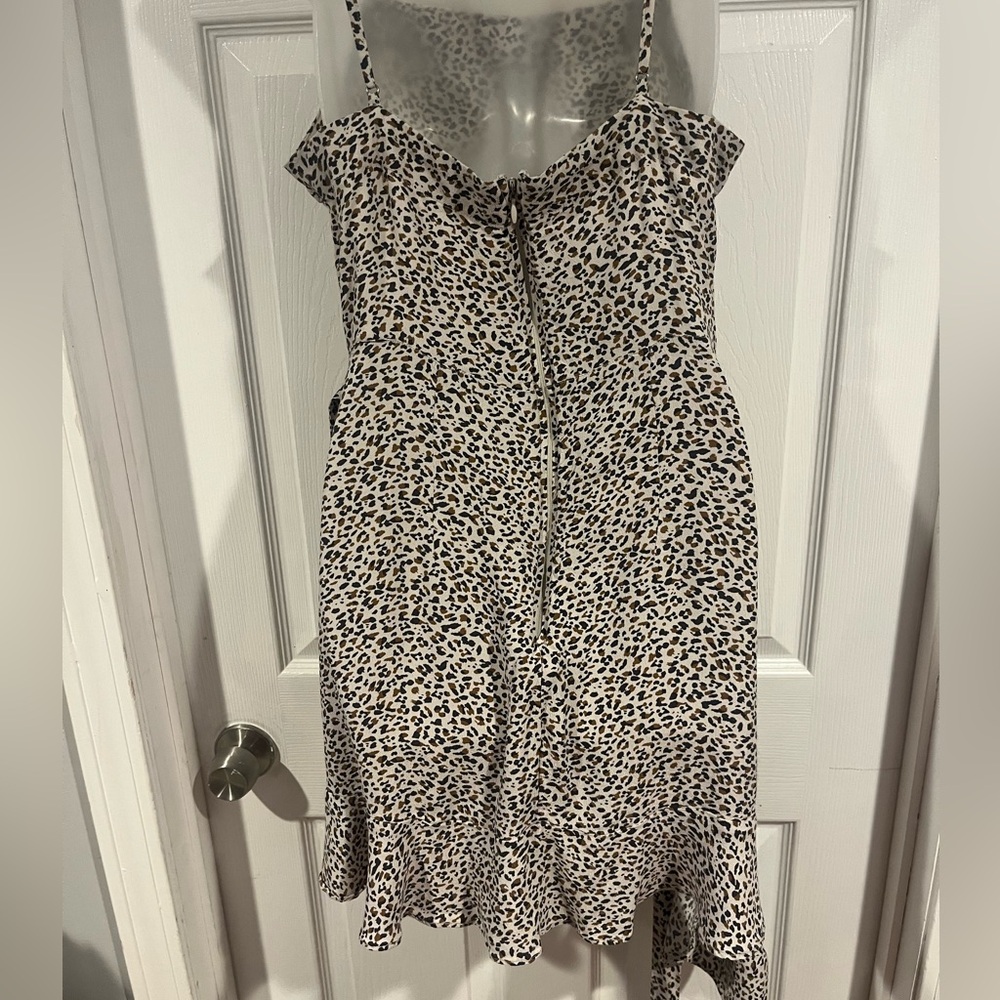 Abercrombie and Fitch Leopard Print Sleeveless Dress - Picture 7 of 7